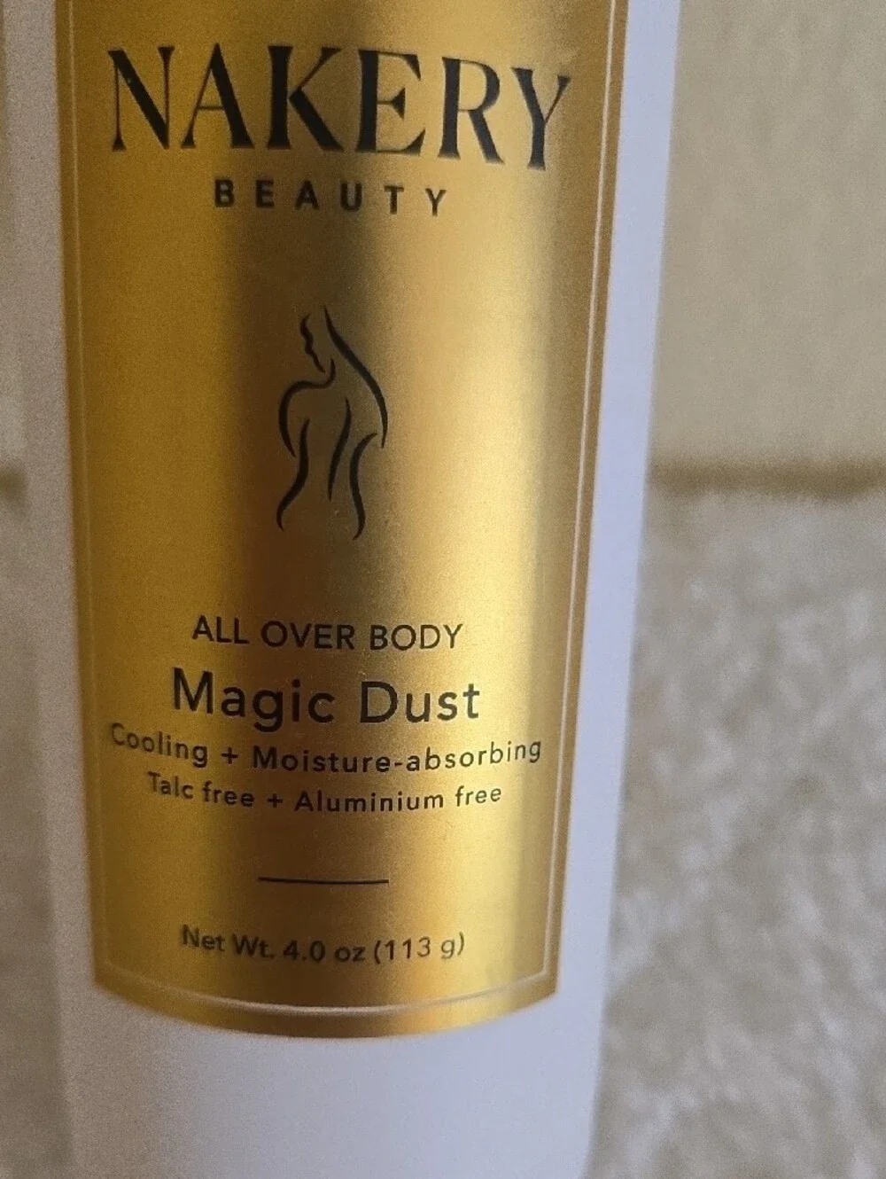Nakery Magic Dust All Over Body Powder - White & Gold
